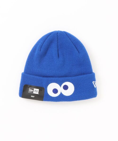 NEW ERA（ニューエラ）の「【NEW ERA】Kid's ベーシック カフニット SESAME STREET セサミストリート FACE [SSL]（ニットキャップ/ビーニー・キッズ・ブルー/レッド・F）」の18枚目の写真