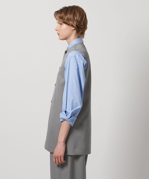 LOEFF(ロエフ)の「<LOEFF>ギャバジン ベスト(ベスト・レディース・グレー/ブラック・0/1)」の13枚目の写真