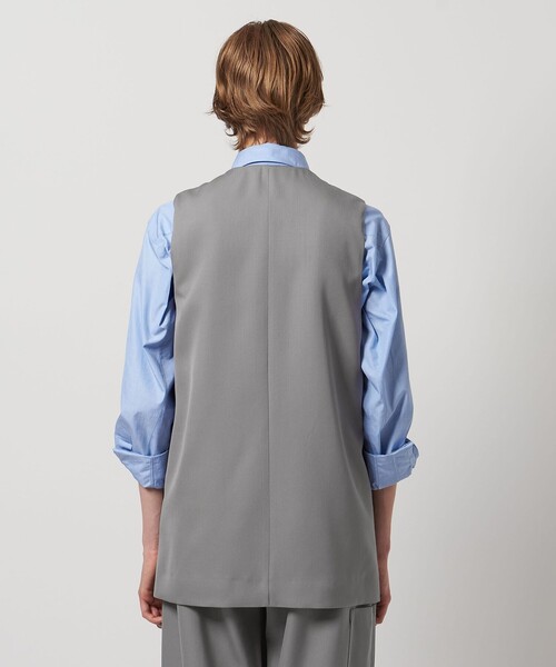 LOEFF(ロエフ)の「<LOEFF>ギャバジン ベスト(ベスト・レディース・グレー/ブラック・0/1)」の14枚目の写真