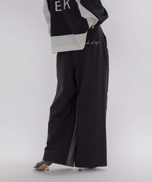 レースレイヤードグレンチェックパンツ Eimee Law│Eimee Law