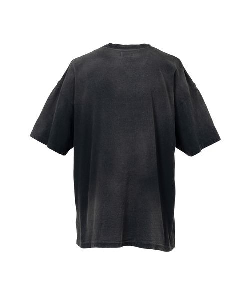 KAMIYA（カミヤ）の「"Messenger Pigeon" Distressed T-shirt（Tシャツ/カットソー・メンズ・ブラック/ホワイト・M/S）」の8枚目の写真