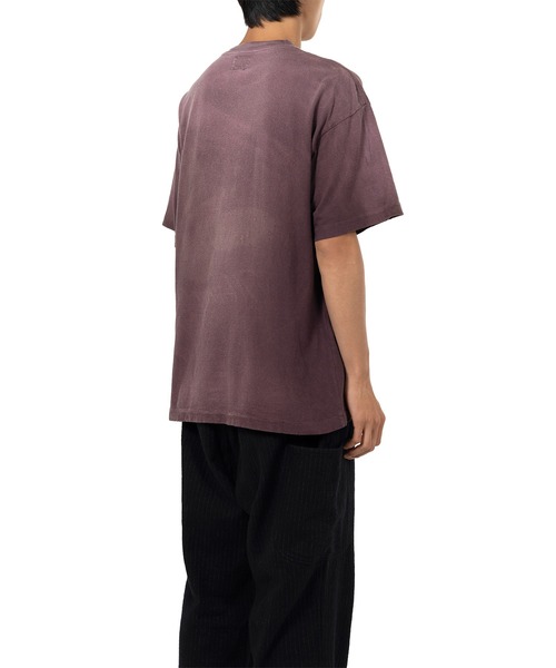 KAMIYA（カミヤ）の「"Messenger Pigeon" Distressed T-shirt（Tシャツ/カットソー・メンズ・ブラック/ホワイト・M/S）」の17枚目の写真