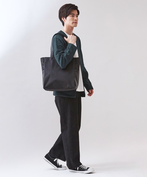 THE SHOP TK (ザ ショップ ティーケー )の「10ポケットトートバッグ(トートバッグ・メンズ・ブラック/ダークグレー・00)」の6枚目の写真