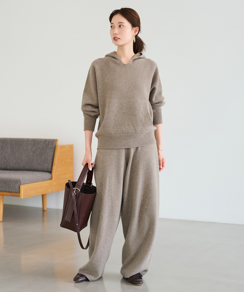 ≪追加≫圧縮ウールフードプルオーバー（ニット/セーター）｜FRAMeWORK