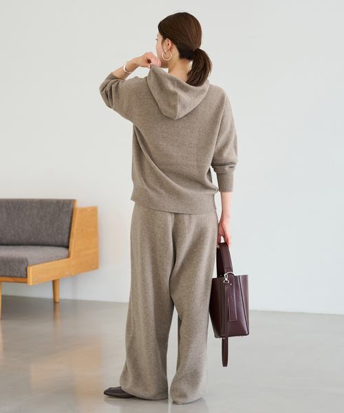 ≪追加≫圧縮ウールフードプルオーバー（ニット/セーター）｜FRAMeWORK