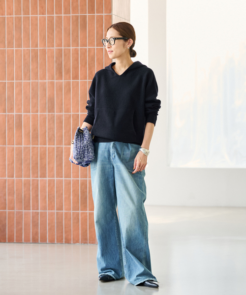 ≪追加≫圧縮ウールフードプルオーバー（ニット/セーター）｜FRAMeWORK