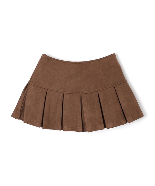 M DOLLY(エムドリー)の「pleats dolcina skirt / プリーツドルチーナスカート(スカート・レディース・ブラック/ブラウン・S/M)」の14枚目の写真