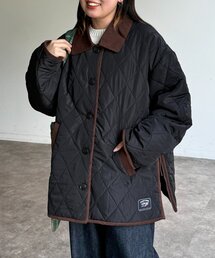 CPCM | 襟コーデュロイキルティングブルゾン(ブルゾン)