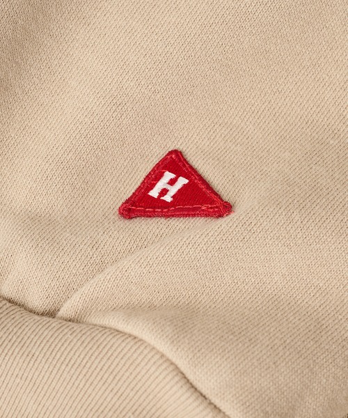 Healthknit(ヘルスニット)の「【Healthknit】Classic Sweat Crew L/S(Brahms Print)(スウェット・メンズ・サンドベージュ/アッシュ/サックスブルー・XL/L/M)」の4枚目の写真