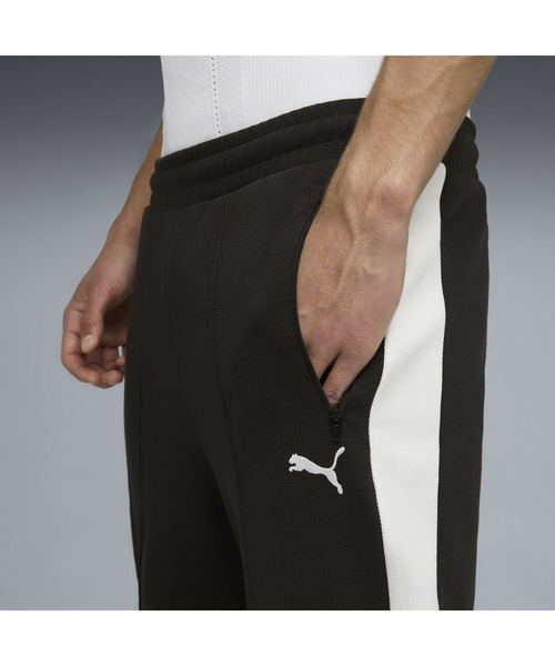 PUMA(プーマ)の「PUMA プーマ ユニセックス T7 リラックスド ジャガード トラック パンツ(その他パンツ・メンズ・ベージュ系その他/ブラック×ホワイト・SMALL/MEDIUM/LARGE/X-LARGE/XX-LARGE)」の8枚目の写真