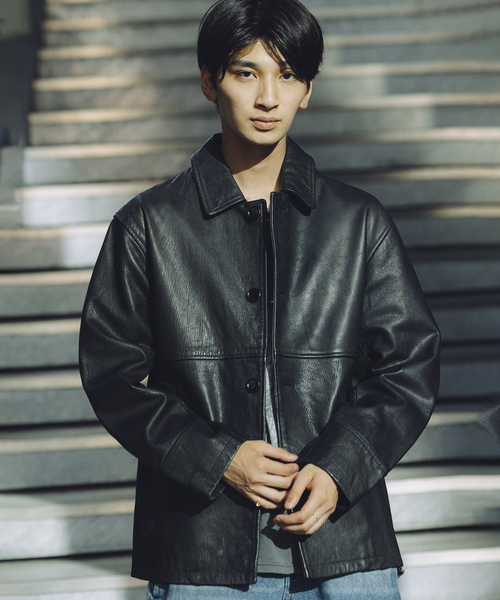 JOURNAL STANDARD 23AW 羊革 W-ZIP シングルライダース JOURNAL STANDARD 23AW 羊革 W-ZIP シングルライダース