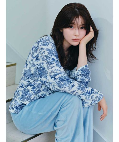 SNIDEL HOME（スナイデルホーム）の「シルキーフリースロング