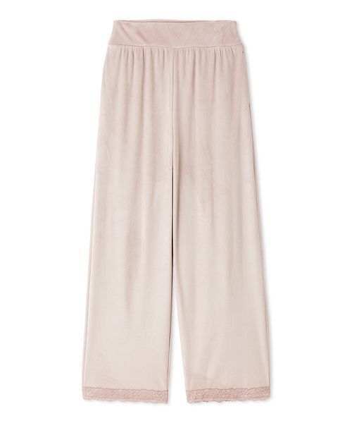 シルキーフリースロングパンツ（ルームウェア/パジャマ