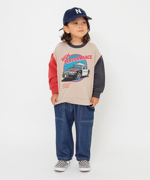 BREEZE（ブリーズ）の「コーデュロイキャップ（キャップ・キッズ・レインボー/ネイビー/ベージュ・58/54/50）」の11枚目の写真