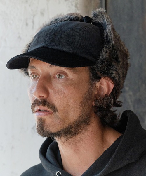 mko13141- Corduroy Flight Cap フライトキャップ(NF-252-BO011