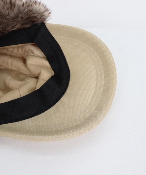 mko13141- Corduroy Flight Cap フライトキャップ(NF-252-BO011