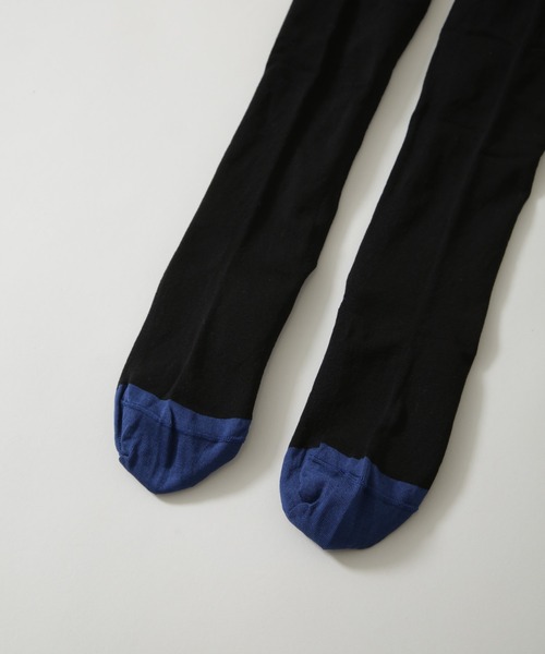 MARCOMONDE（マルコモンド）の「MARCOMONDE/Tights JUNMIKAMI×MARCOMONDE（タイツ/ストッキング・レディース・モカ/ブラック・FREE）」の6枚目の写真