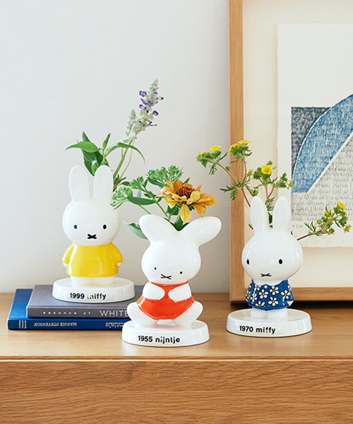 セール】陶器ミニフラワーベース[Dick Brunaコラボ]（その他雑貨