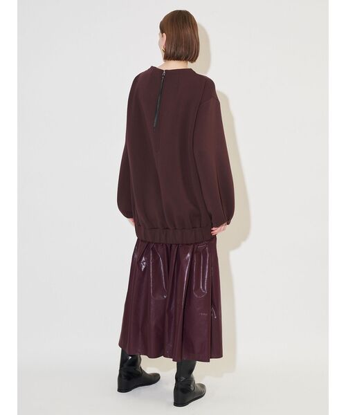 ELENDEEK（エレンディーク）の「フォームドッキングワンピース（ワンピース・レディース・ブラック/ブラウン/グレー・01/02）」の20枚目の写真