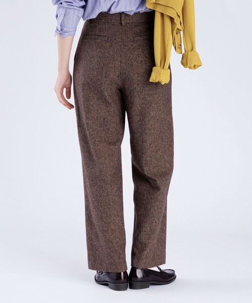 To b. by agnes b.(トゥービーバイアニエスベー)の「【Outlet】コットン ツイード パンツ(その他パンツ・レディース・ベージュ・40/36/38)」の5枚目の写真