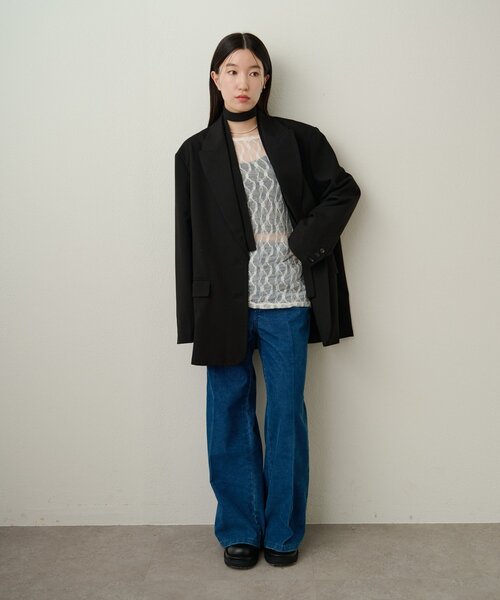 Omekashi（オメカシ）の「コーデュロイパンツ（その他パンツ・レディース・ブルー/ブラウン/ピンク・36/38）」の8枚目の写真