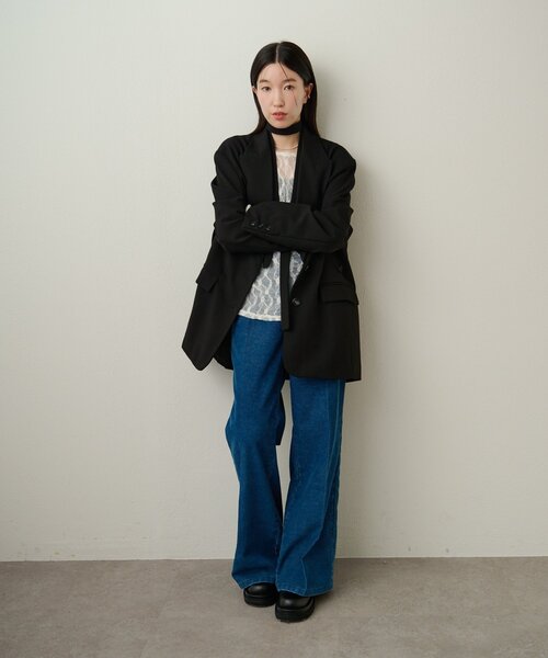 Omekashi（オメカシ）の「コーデュロイパンツ（その他パンツ・レディース・ブルー/ブラウン/ピンク・36/38）」の9枚目の写真