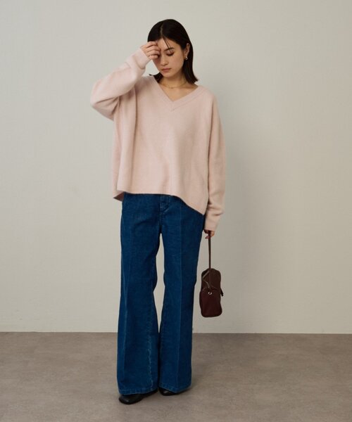 Omekashi（オメカシ）の「コーデュロイパンツ（その他パンツ・レディース・ブルー/ブラウン/ピンク・36/38）」の14枚目の写真