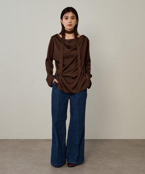 Omekashi（オメカシ）の「コーデュロイパンツ（その他パンツ・レディース・ブルー/ブラウン/ピンク・36/38）」の17枚目の写真