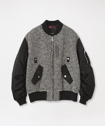 LOVELESS（ラブレス）の「【WEB先行予約】ファンシーツイードコンビMA-1（MA-1・メンズ）」