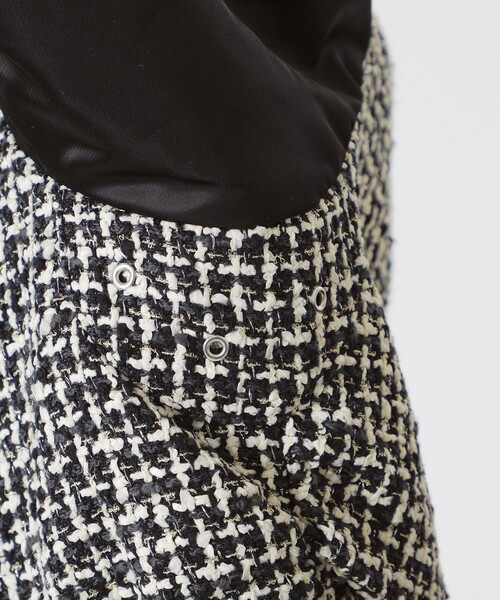 LOVELESS（ラブレス）の「ファンシーツイードコンビMA-1（MA-1・メンズ・チャコールグレー・M/S）」の9枚目の写真