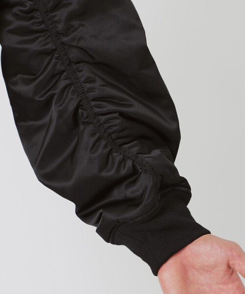 LOVELESS（ラブレス）の「ファンシーツイードコンビMA-1（MA-1・メンズ・チャコールグレー・M/S）」の12枚目の写真