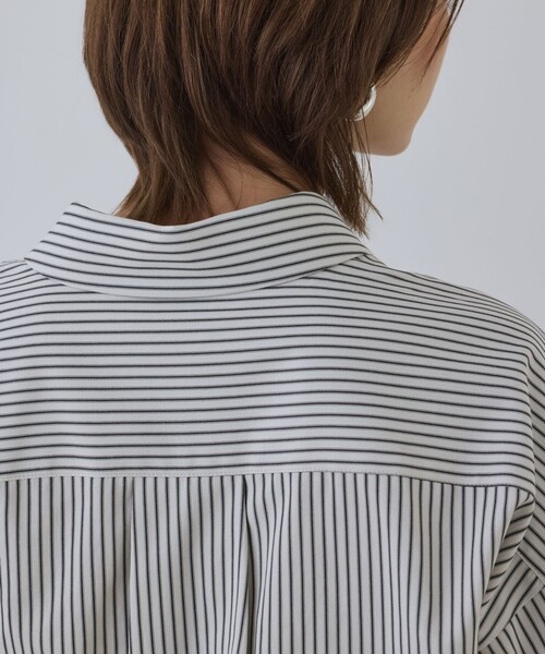 Diagram（ダイアグラム）の「エンブレム刺繍シャツ（シャツ/ブラウス・レディース・サックスブルー/ブラック・38/36）」の22枚目の写真