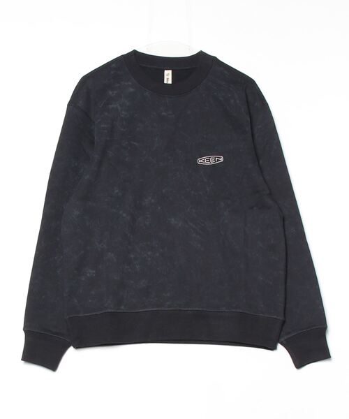 KEEN(キーン)の「HARVEST TECH POWDER CREW / ハーベスト テック パウダー クルー(スウェット・メンズ・ブラック・S/M/L/XL)」の3枚目の写真