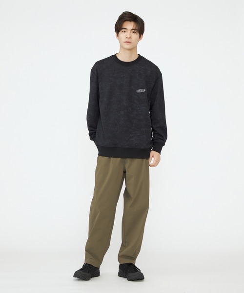 KEEN(キーン)の「HARVEST TECH POWDER CREW / ハーベスト テック パウダー クルー(スウェット・メンズ・ブラック・S/M/L/XL)」の4枚目の写真
