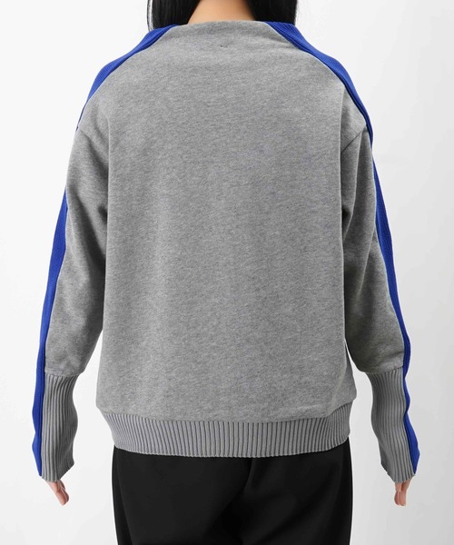 LUCA/LADY LUCK LUCA（ルカ/レディラックルカ）の「LC/LLL 裏毛袖ラインボトルネックニット（Tシャツ/カットソー・レディース・ブラック/ライトベージュ/グレー・FREE）」の22枚目の写真