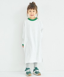 pairmanon | 【綿100%】ガールズ  バックプリントリンガー OP(ワンピース)