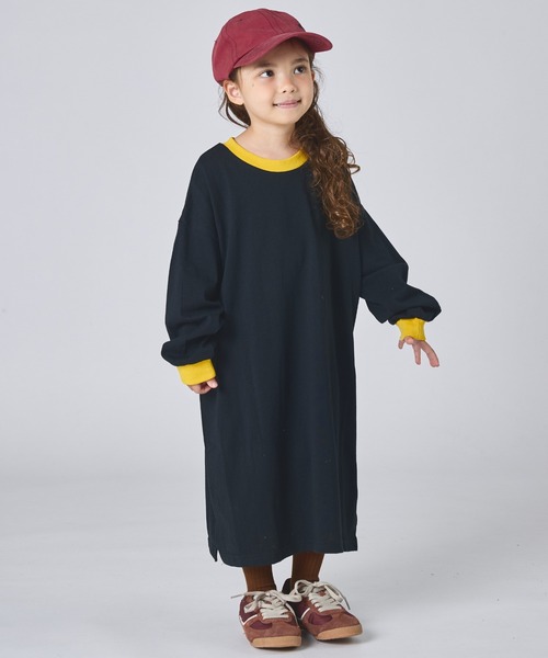 pairmanon（ペアマノン）の「【綿100%】ガールズ  バックプリントリンガー OP（ワンピース・キッズ・レッド系その他/ブラック/グレー・90/100/110/120/130/140/150）」の18枚目の写真