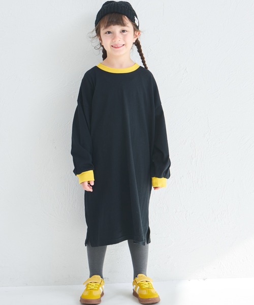 pairmanon（ペアマノン）の「【綿100%】ガールズ  バックプリントリンガー OP（ワンピース・キッズ・レッド系その他/ブラック/グレー・90/100/110/120/130/140/150）」の14枚目の写真