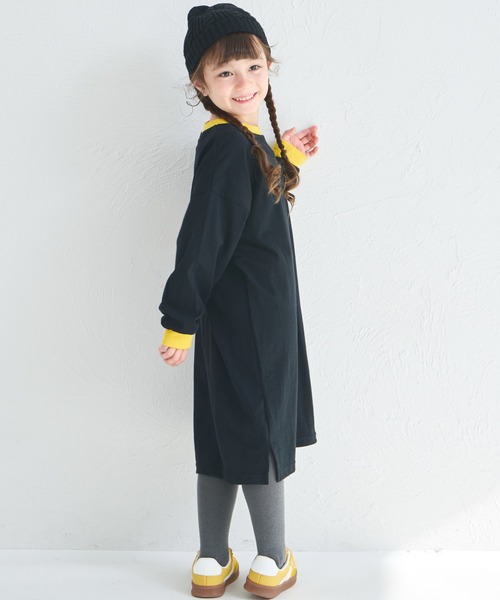 pairmanon（ペアマノン）の「【綿100%】ガールズ  バックプリントリンガー OP（ワンピース・キッズ・レッド系その他/ブラック/グレー・90/100/110/120/130/140/150）」の16枚目の写真