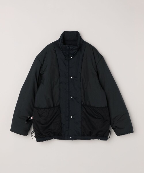 SHIPS any:〈軽量/撥水〉PERTEX(R) × PRIMALOFT(R) スタンドカラー