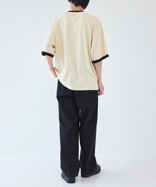 FACCIES（ファチーズ）の「【FACCIES】別注 RINGER TEE（Tシャツ/カットソー・メンズ・ホワイト/ブラック・1/2）」の5枚目の写真