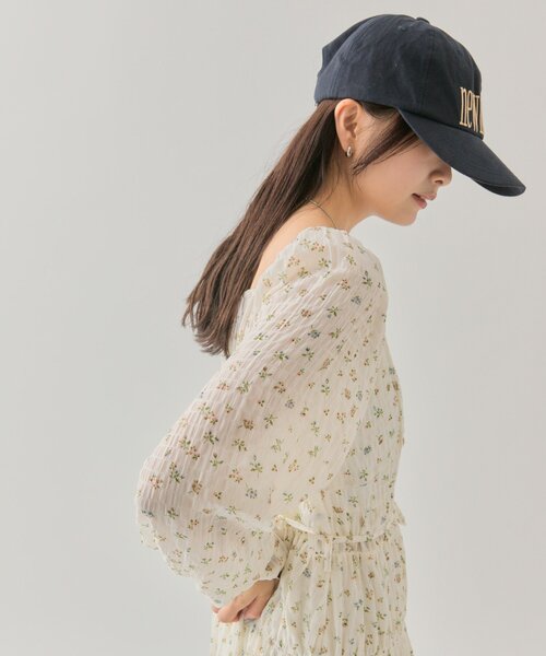 mystic(ミスティック)の「小花コルセットワンピース(ワンピース・レディース・オフホワイト/ブラック・2/1)」の8枚目の写真
