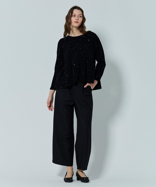 TOCCA(トッカ)の「MIDNIGHT STAR プルオーバー(ニット/セーター・レディース・ピンク系/ブラック系・MEDIUM/SMALL)」の3枚目の写真