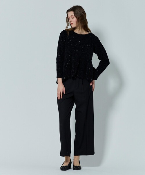 TOCCA(トッカ)の「MIDNIGHT STAR プルオーバー(ニット/セーター・レディース・ピンク系/ブラック系・MEDIUM/SMALL)」の4枚目の写真