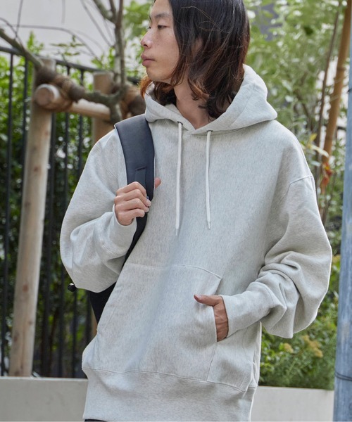 Healthknit（ヘルスニット）の「Healthknit/ヘルスニット LOCKER WEIGHT SWEAT HOODIE ヘビーオンス フーディー（パーカー・メンズ・ブラック/グレー/アイボリー・M/L/XL）」の20枚目の写真