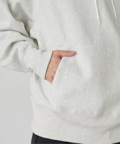 Healthknit（ヘルスニット）の「Healthknit/ヘルスニット LOCKER WEIGHT SWEAT HOODIE ヘビーオンス フーディー（パーカー・メンズ・ブラック/グレー/アイボリー・M/L/XL）」の14枚目の写真