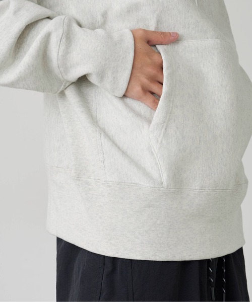 Healthknit（ヘルスニット）の「Healthknit/ヘルスニット LOCKER WEIGHT SWEAT HOODIE ヘビーオンス フーディー（パーカー・メンズ・ブラック/グレー/アイボリー・M/L/XL）」の11枚目の写真
