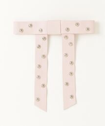 MAISON SPECIAL（メゾンスペシャル）の「Leather Ribbon barrette / レザーバレッタ（バレッタ/ヘアクリップ）」