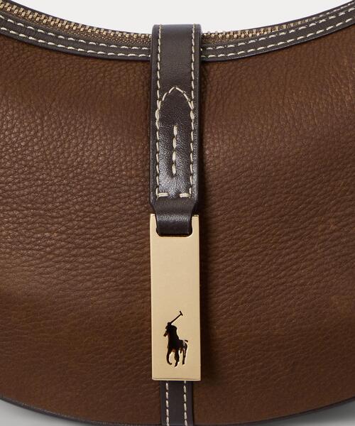 Polo ID レザー ミニ ショルダー バッグ（ショルダーバッグ）｜POLO