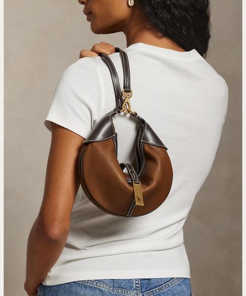 Polo ID レザー ミニ ショルダー バッグ（ショルダーバッグ）｜POLO